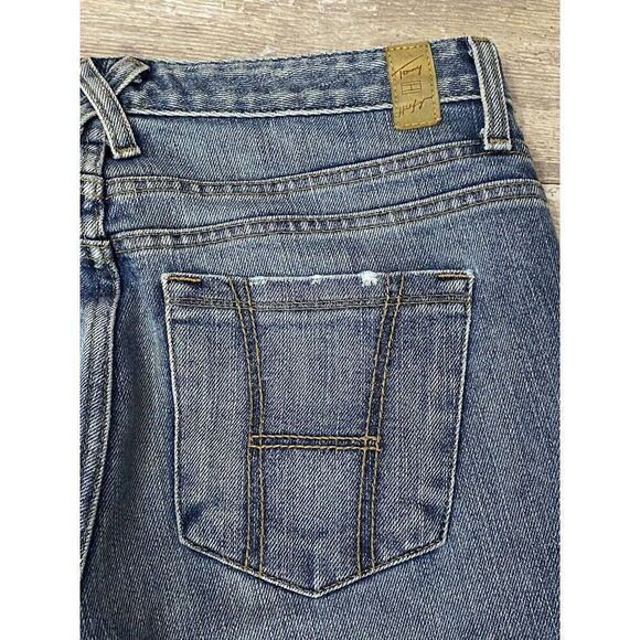 Tommy Hilfiger Vintage Jeans Straight Leg TH Embroidered Back Pockets Women’s 10 - Picture 10 of 10